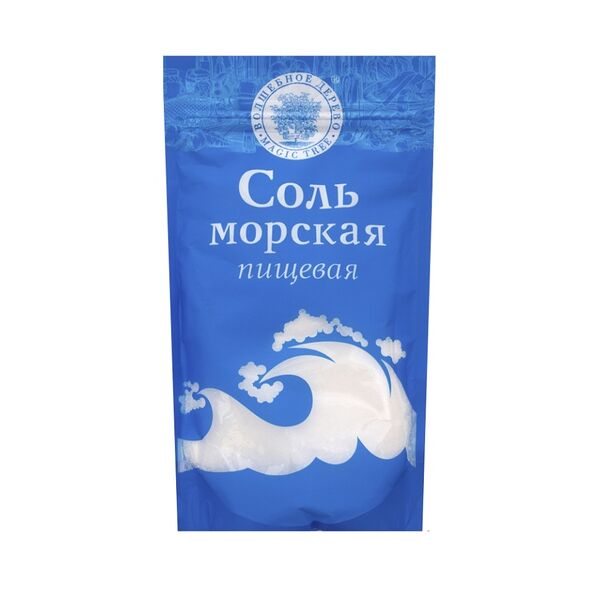 Соль морская Волшебное дерево 250г дой-пак Россия