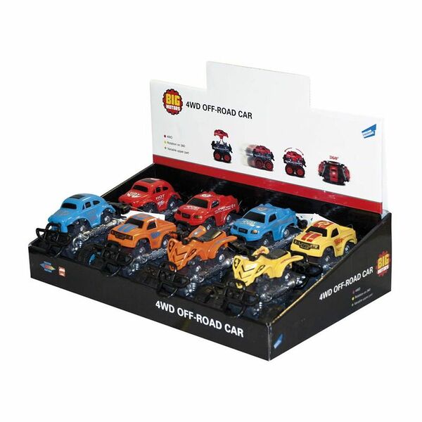 Машинка инерционная Big Motors 4WD в ассортименте 806B, 1 шт