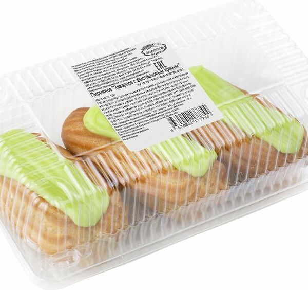 Пирожное Золотой колос Заварное с фисташковым кремом 126 г