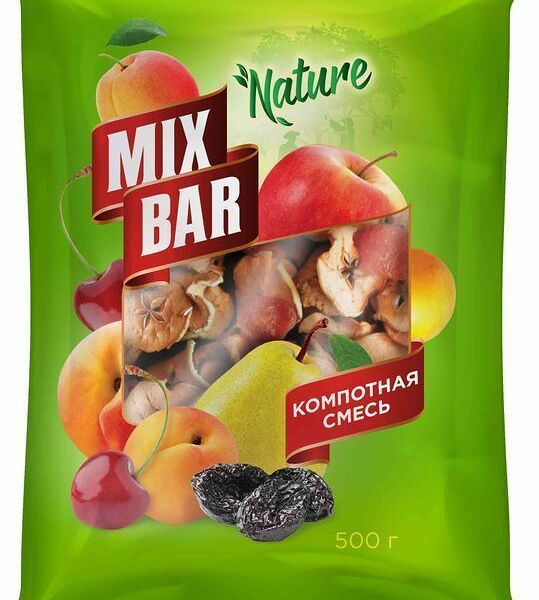 Смесь фруктовая Mixbar Компотная