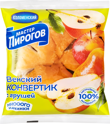 

Конвертик Мастер Пирогов Венский с грушей 70 г