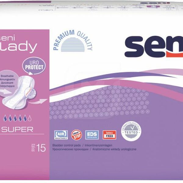 Прокладки урологические Seni Lady Super