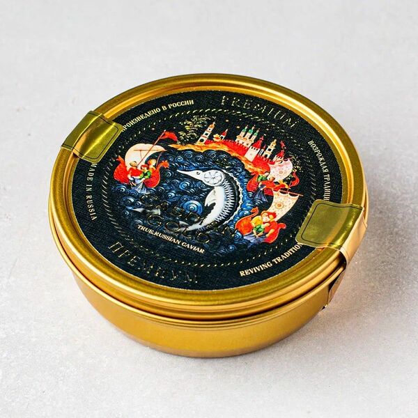 Икра черная Золото Каспия, 250 гр
