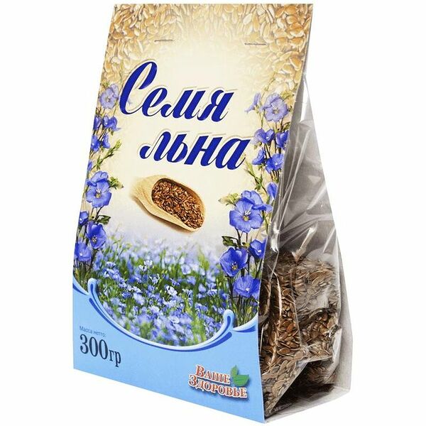 Зерно Ваше Здоровье Семя льна для проращивания 300г