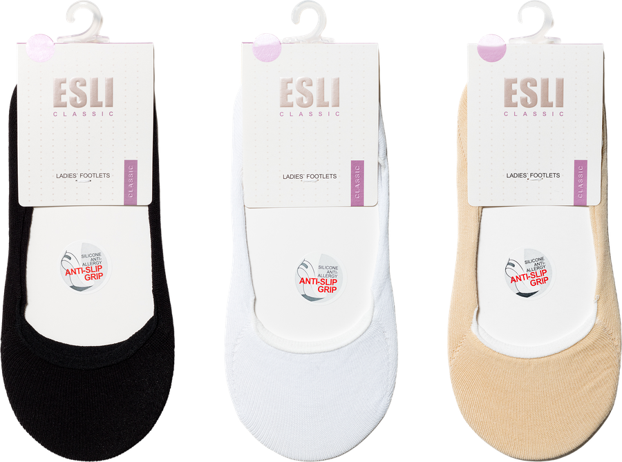 

Подследники женские ESLI Classic р. 23, 25 хлопок, Арт. 16С-16СПЕ