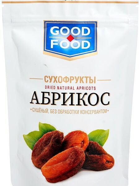 Абрикосы Good-Food сушеные 200г