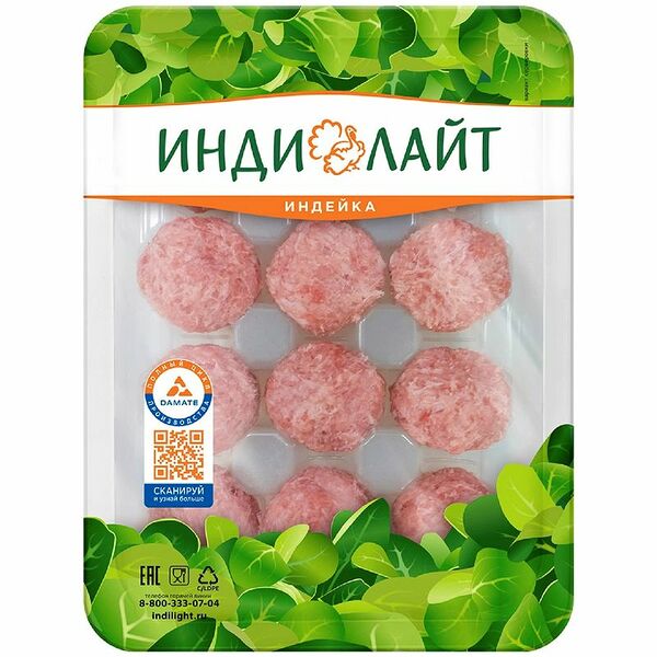 Фрикадельки из индейки Индилайт, 300г