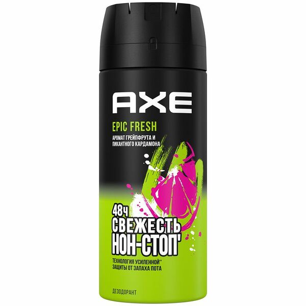 Дезодорант Axe Epic Fresh аэрозоль, 150мл