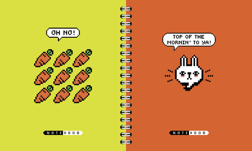 

Тетрадь общая ПЗБМ Перевертыш Пиксель-2, А5 96 листов в клетку на гребне, Арт. 27445 в ассортименте