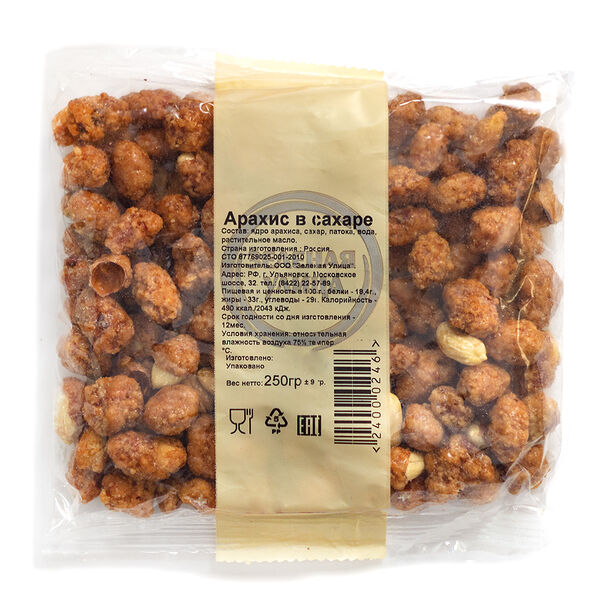 Арахис в сахаре