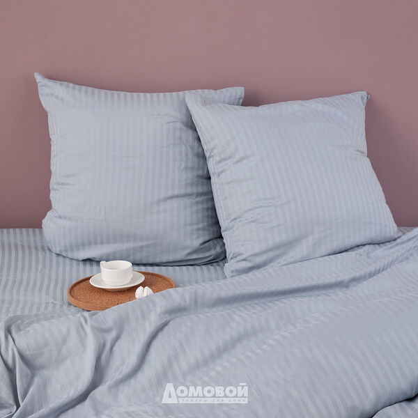 Комплект наволочек Домовой Страйп-сатин, 70х70 см, 2 шт