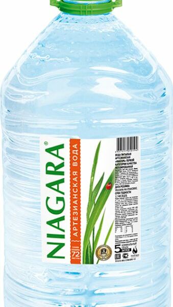 Вода Ниагара питьевая негазированная 5л