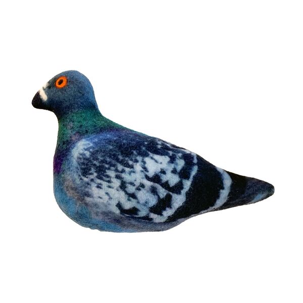 Dono Della игрушка Голубь с кошачьей мятой и валерианой для кошек 17 см.