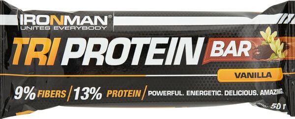 Батончик протеиновый IronMan Tri Protein Bar Ваниль 50г