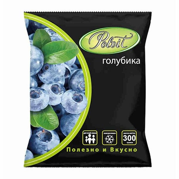 Голубика быстрозамороженная Polvit