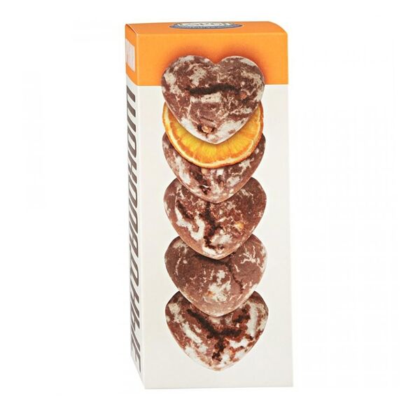 Пряники Полет Шоколадные с кусочками апельсина 250г