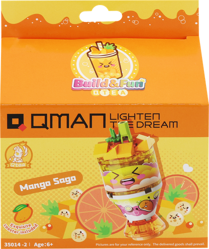 

Конструктор QMAN Коктейль в ассортименте, 28-47 деталей