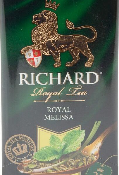 Чай зеленый Richard Royal Melissa в пакетиках