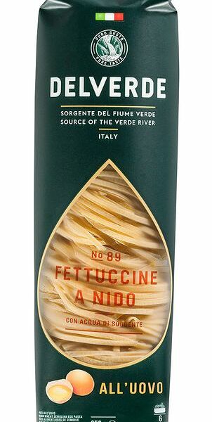 Макароны Delverde Fettuccine allUovo A Nido №89 из твёрдых сортов пшеницы, 250г