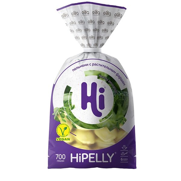 Пельмени Hi Hipelly растительные 700 г