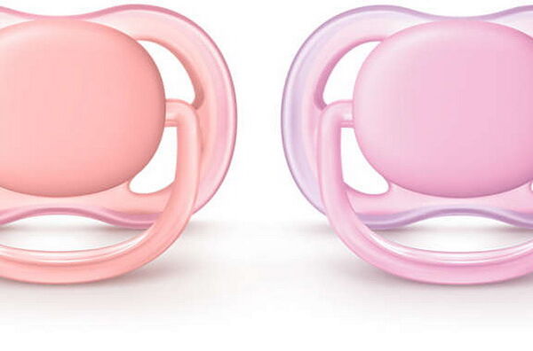 Пустышка силиконовая Ultra Air, 0-6 мес.(уп. 2 шт.), для девочки, 86501 Philips AVENT  -