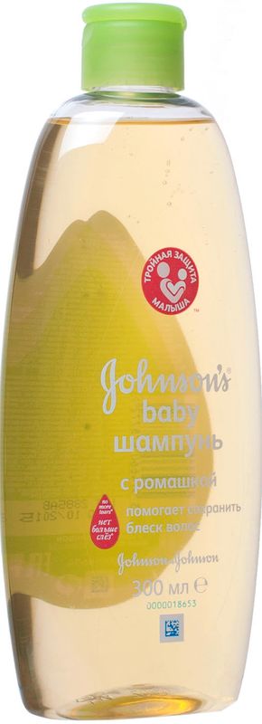 

Шампунь Johnson`s baby для детей ромашка, 300 мл