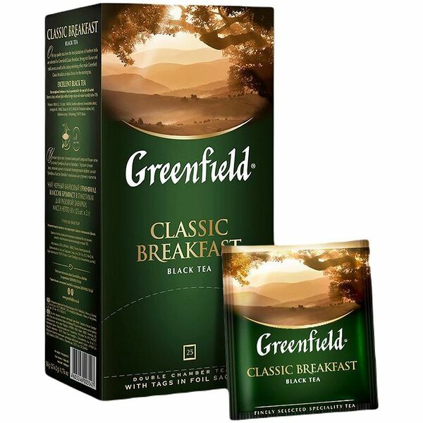 Чай черный Greenfield Classic Breakfast 25пак