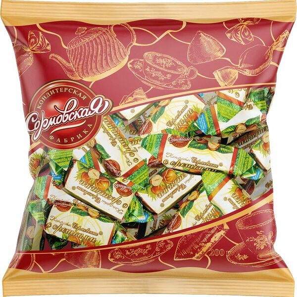 Конфеты Сормовская КФ Сормовские с орешками