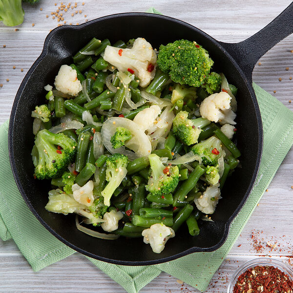 МясновЪ Овощное рагу с брокколи и фасолью для тушения