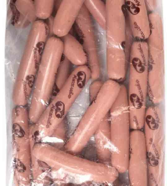 Сосиски Мясославль Молочные, вес