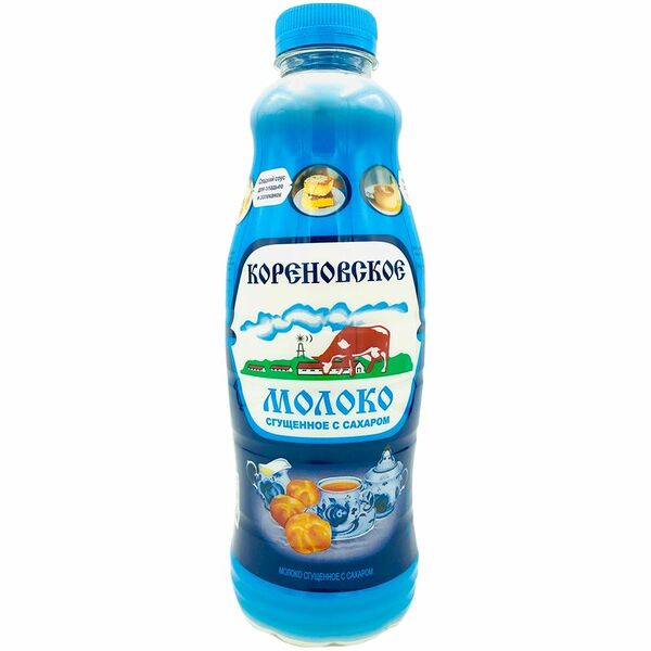 Молоко Кореновское сгущенное с сахаром, 1.25кг