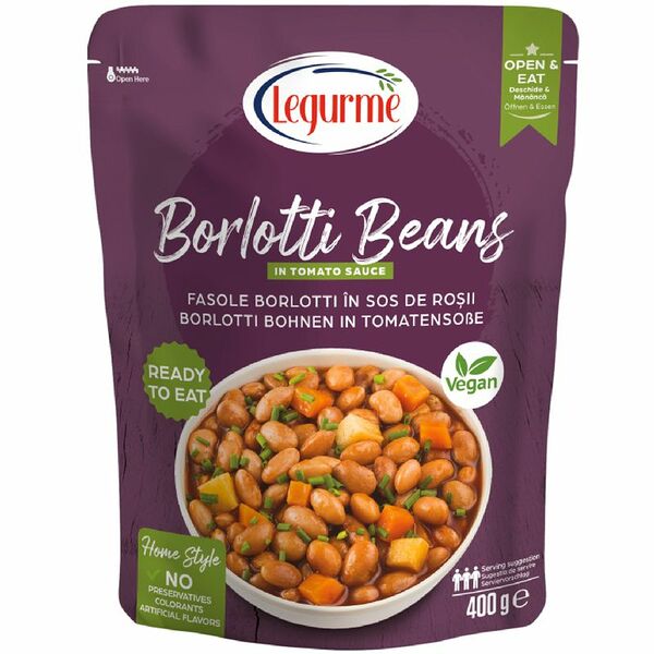 Фасоль Legurme борлотти в томатном соусе