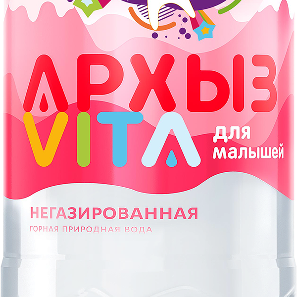 Архыз Вита вода минеральная негазированная питьевая для детского питания 1500 мл