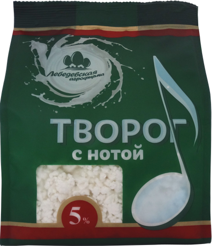 

Творог Лебедевская Агрофирма 5% 390 г