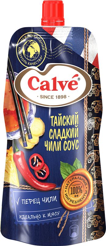 

Соус тайский Чили Calve сладкий 230 г