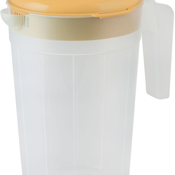 Кувшин Полимербыт пластиковый с крышкой 2.5л