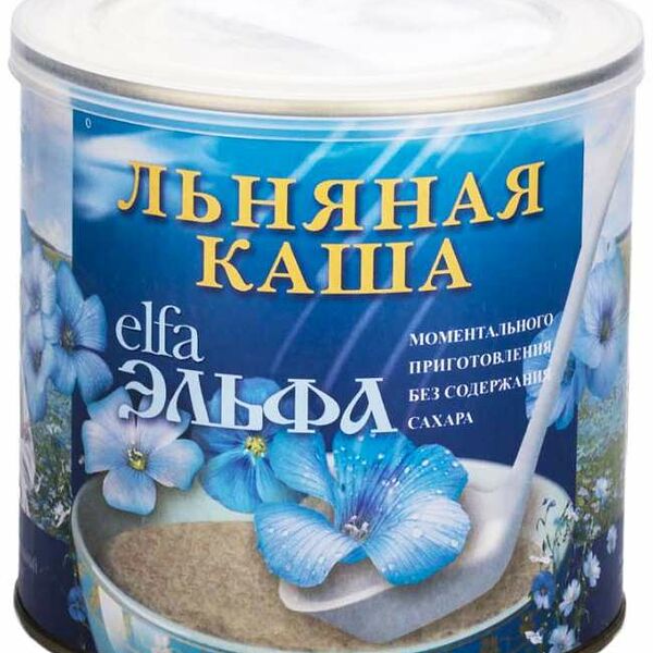 Каша льняная Эльфа без сахара