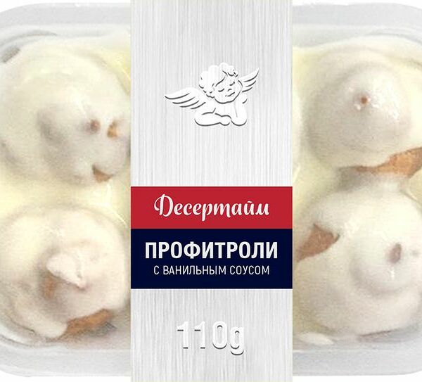 Профитроли с ванильным соусом ТМ Десертайм