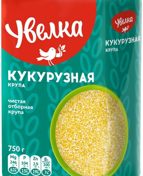 Крупа Увелка Кукурузная отборная 750г