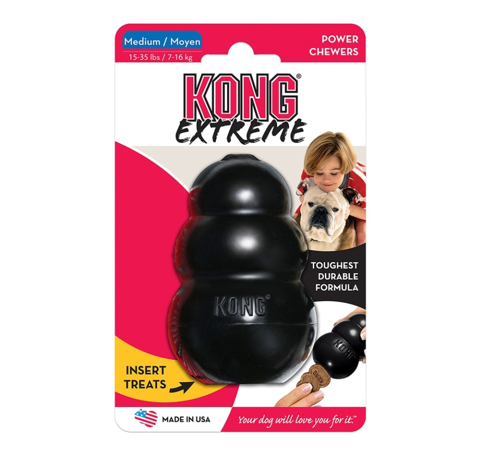 

Игрушка для собак Kong Extreme M, очень прочная, средняя, 8х6 см