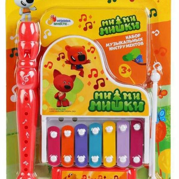 Набор музыкальных инструментов Ми-ми-мишки ТМ Играем вместе
