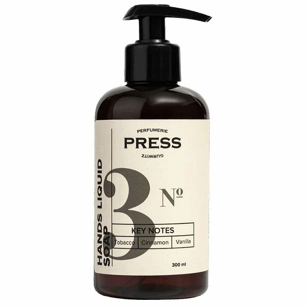 Мыло жидкое Press 300 мл №3 табак-корица-ваниль