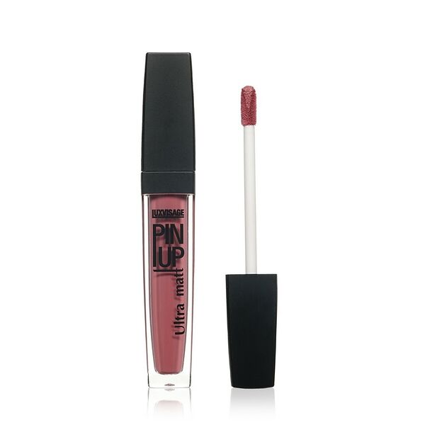 Блеск для губ Luxvisage Pin up Ultra matt т.26 Smoky plum