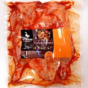 Утенок табака Утиная Ферма в маринаде для запекания охлаждённый, вес