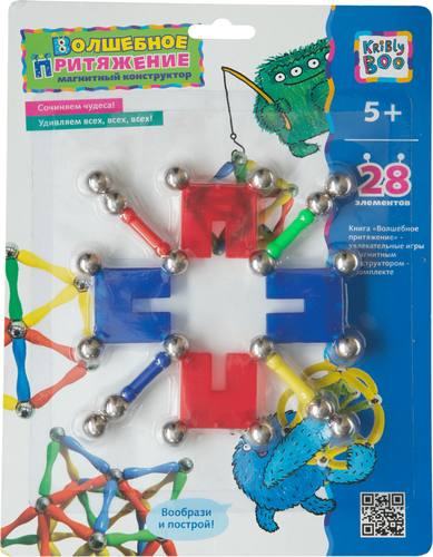

Конструктор KRIBLY BOO магнитный