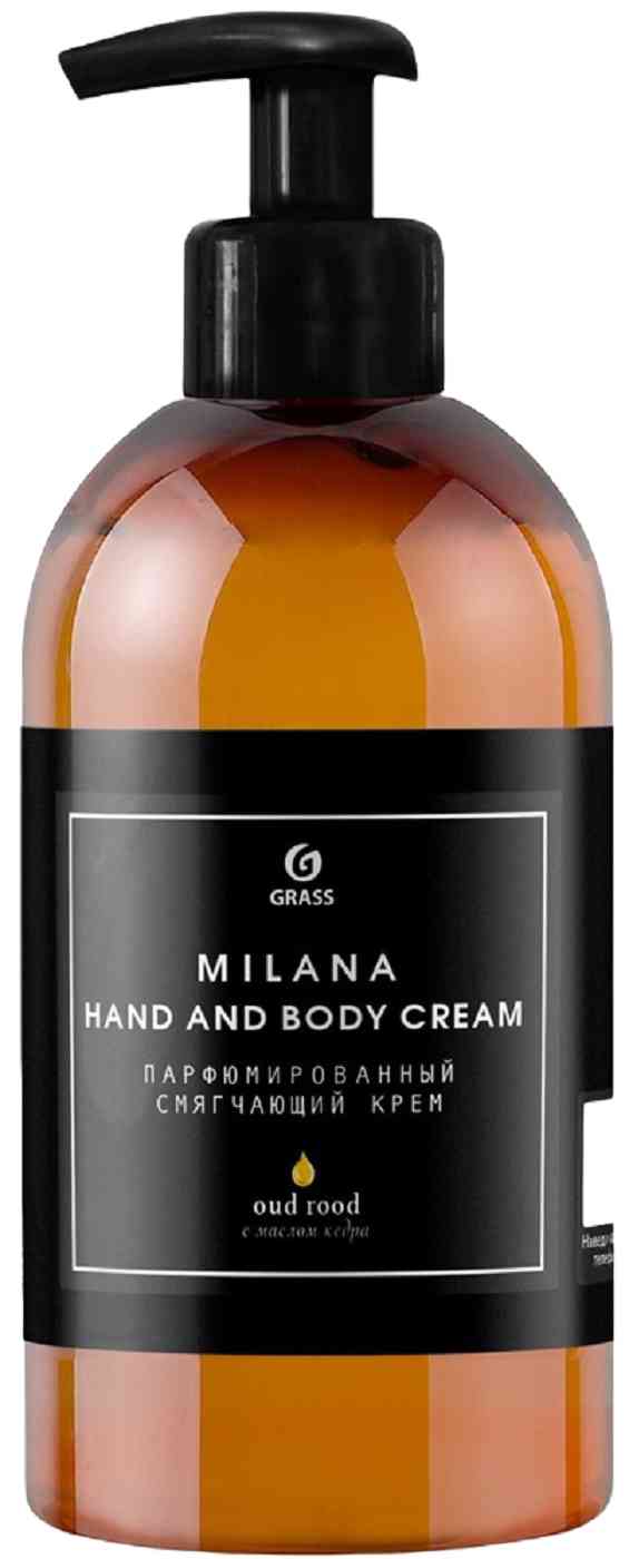 

Крем для рук и тела Grass Milana Oud Rood парфюмированный 300 мл