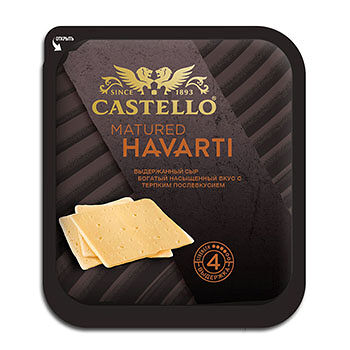 Сыр Castello Maturedi Havarti нарезка