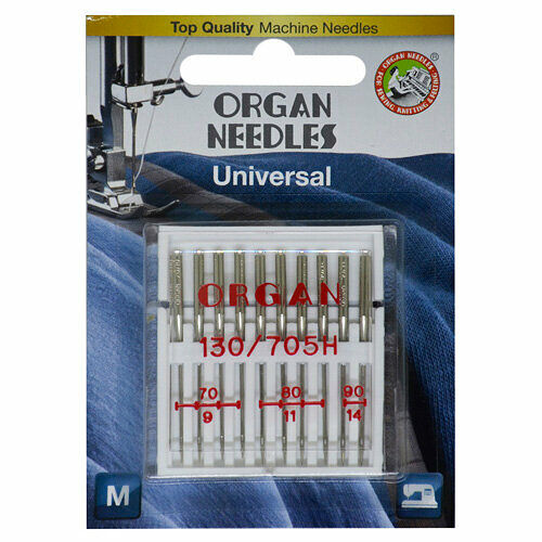 ORGAN иглы универсальные 10/70-90 Blister