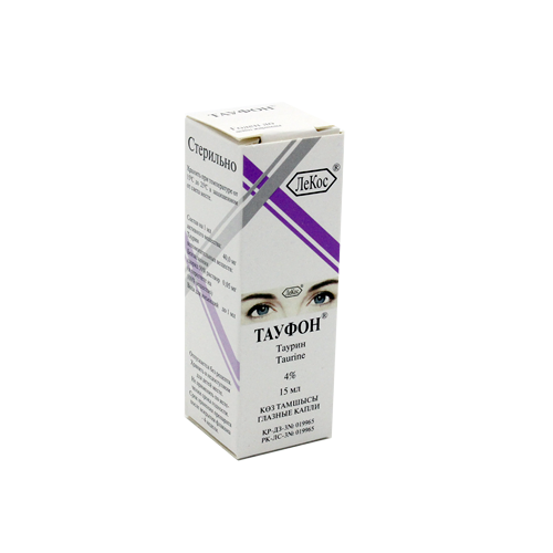 Тауфон 4% 15 мл капли глазные