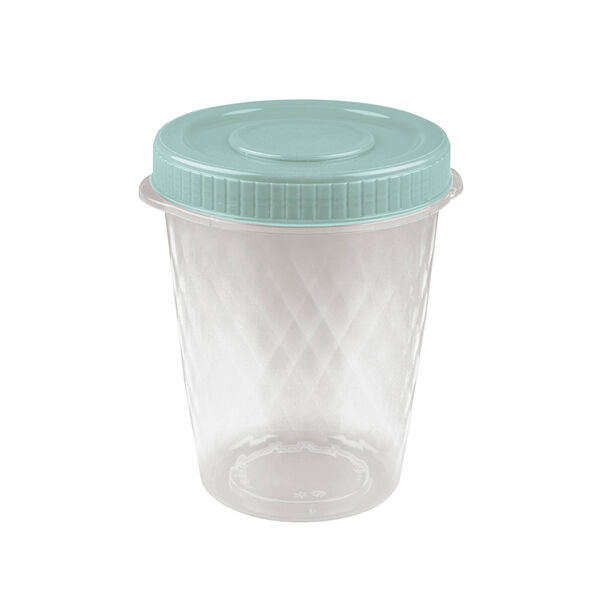 Банка с завинчивающейся крышкой Phibo Кристалл 1,1 л 1 шт, в ассортименте